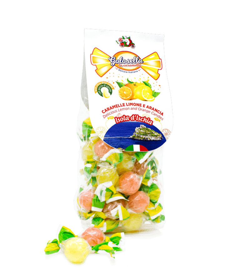 Caramelle dure succose agli agrumi 500 gr